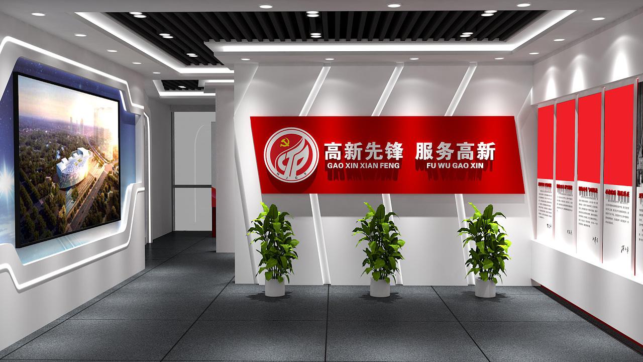 [武汉党建文化墙]企业党建文化墙设计成什么样式最合适的？