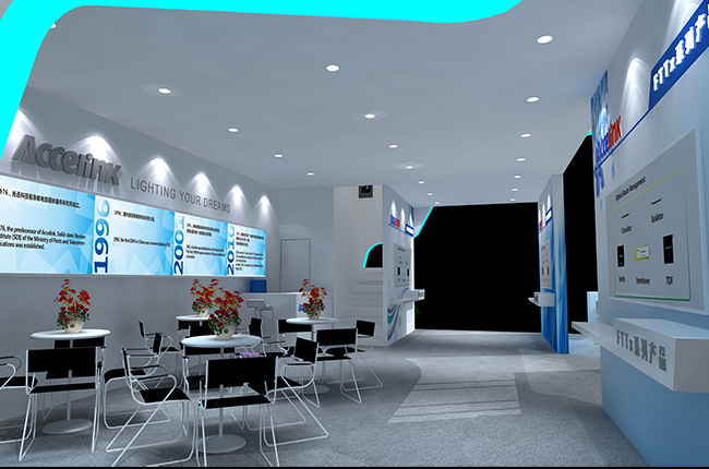 湖北通信科技类企业展厅设计